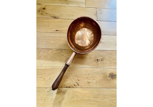 Large Unusual Antique Quality George III Copper Pan