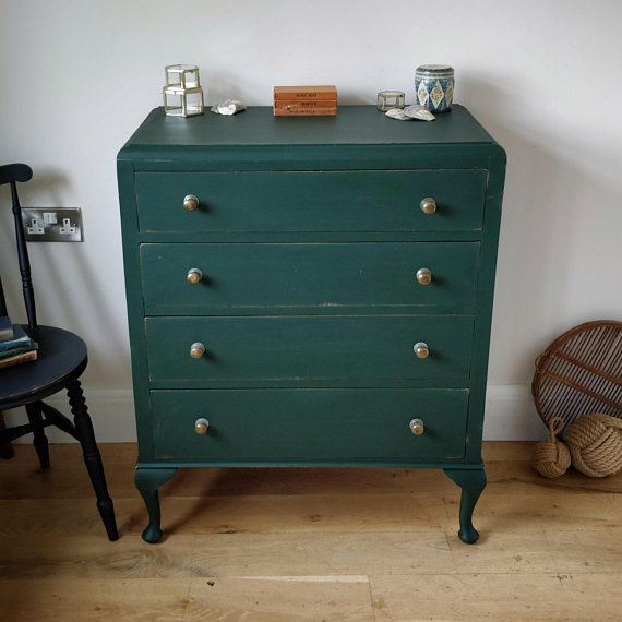 Vintage Chest Of Drawers Small Painted Drawers Chest Of Drawers