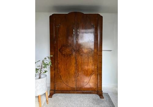 Mid Century Retro Vintage Wardrobe Armoire