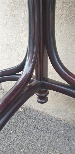 Att. In Thonet, Console With Large Mirror, Late Nineteenth Early Twentieth Century photo Furniture