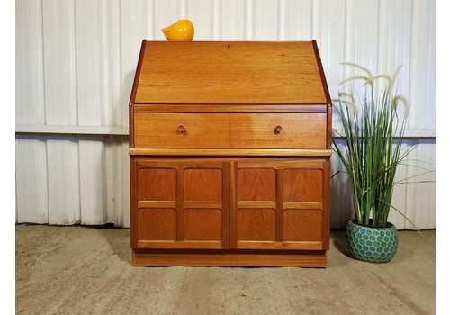 Nathan Mid Century Medium Teak Compact Retro Bureau Sideboard Desk