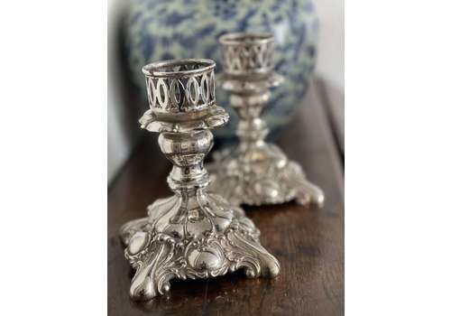Oneida Silver Plate Candlesticks