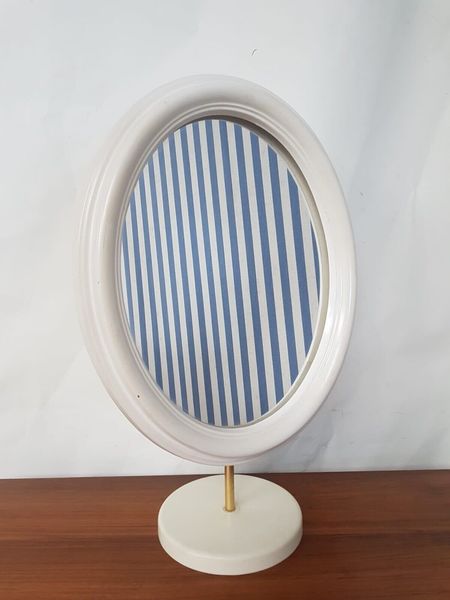 Vtg Mid Century Vanity Dressing Table Bathroom Mirror Retro Danish Scandi photo for sale