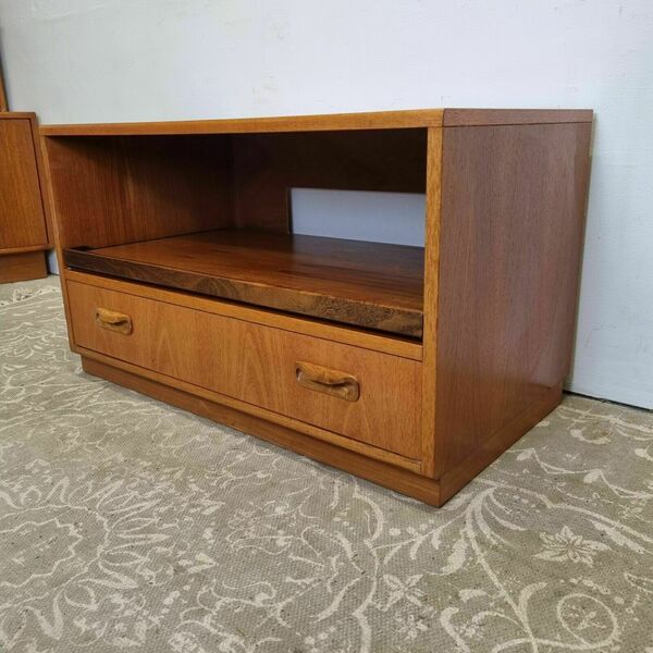 G Plan Tv Stand Retro Media Mid Century Vintage Tv Unit Teak