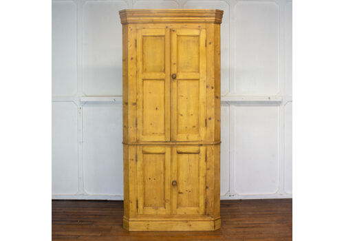 Pine Corner Cupboard