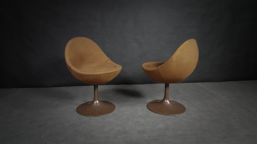 Pair Of Scandinavian Venus Chair Borje Johanson For Johanson Design