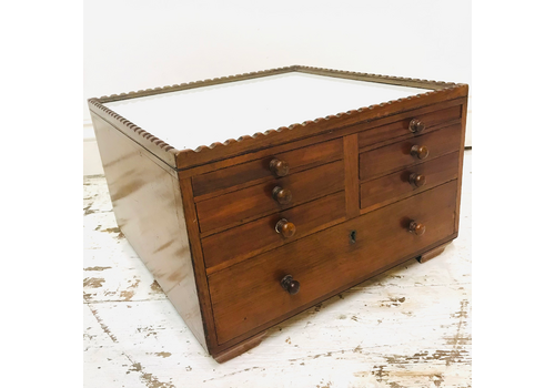 Mahogany Victorian Dentist Drawers