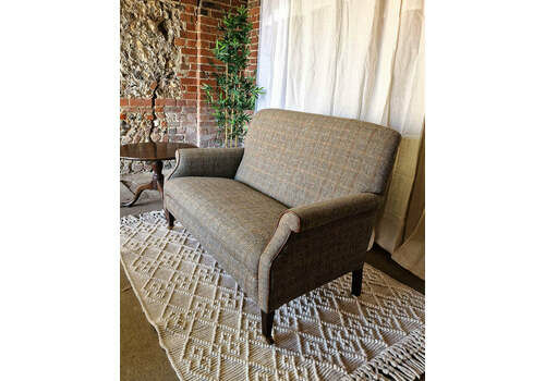 Mid Century Harris Tweed Sofa, Mid 20th Century
