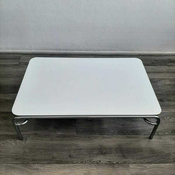 Spage Age Tubelar Table, Designed By Walter Antonis For Spectrum photo furniture