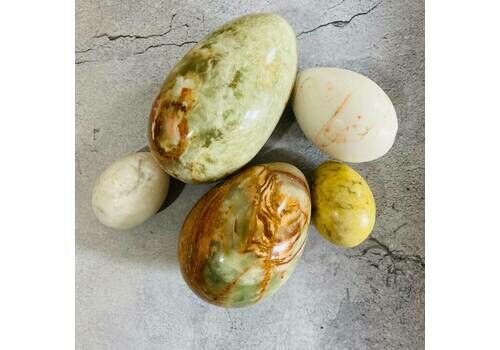 Marble Eggs, Onyx Eggs, Agate Eggs, Vintage Marble, Natural Stone Eggs, Easter Decor