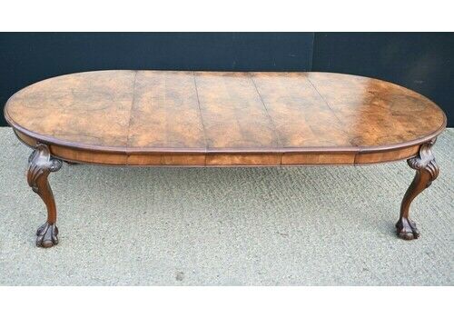 Chippendale Dining Table Walnut Extending Ball And Claw Antiques