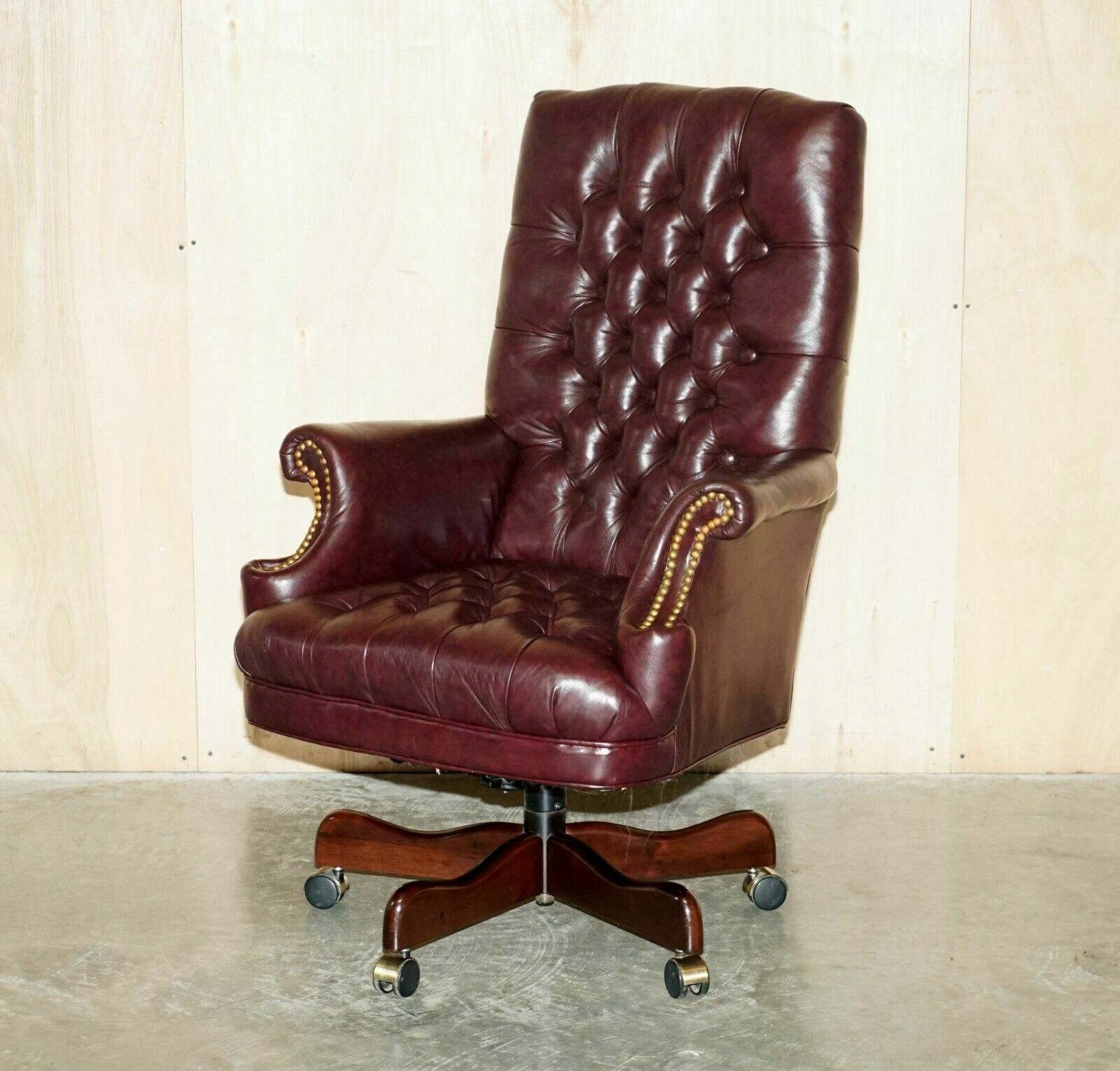 Swivel Chair Red Leather Captains Chair Swivel Chair Red Leather
